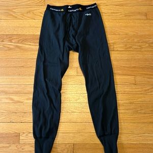 Men’s Carhartt Thermal Long Johns. Black. Size Large. Very Warm.